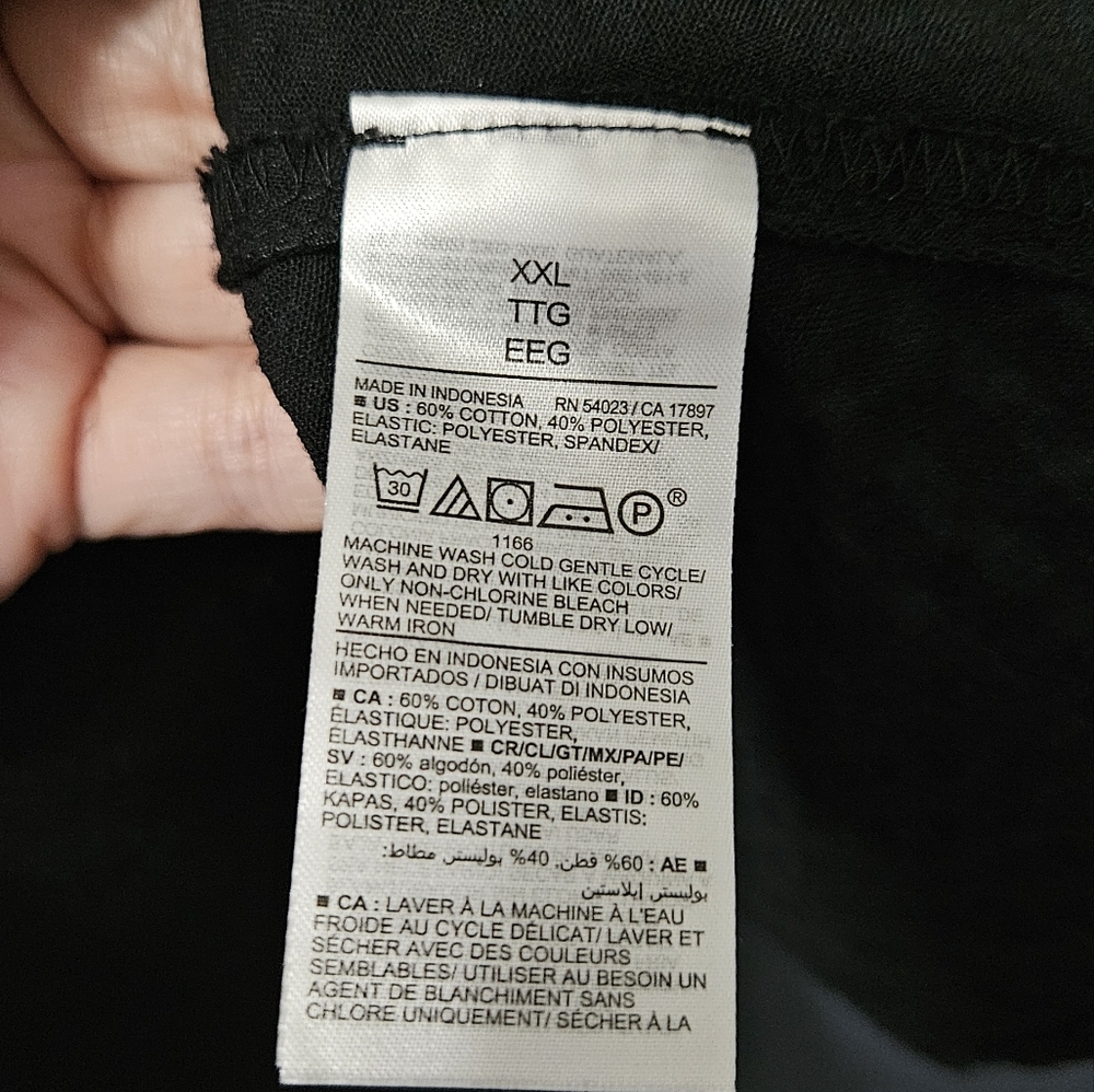Old Navy Black Flutter Sleeve Mini Dress - Picture 7 of 7